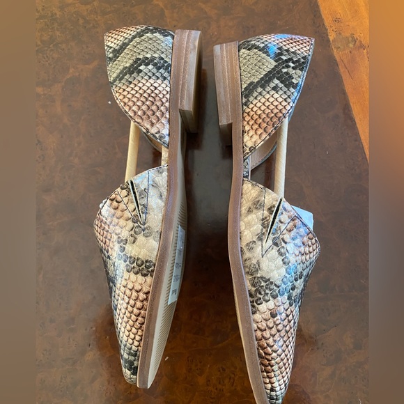 MADEWELL D’ORSAY FLAT SNAKE EMBOSSED LEATHER FLAT MB695 - Picture 6 of 6